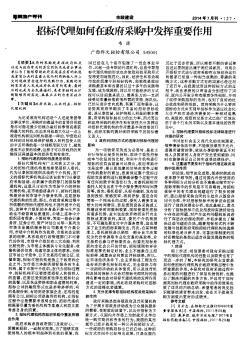 招標代理政府采購整改報告